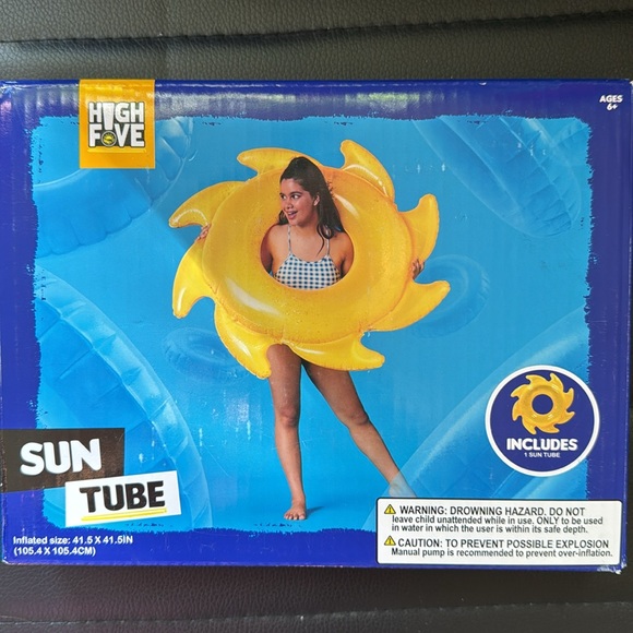 Bundle Inflatable water tube, hammock, cup holder. - Picture 3 of 7